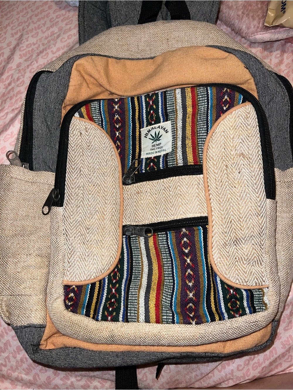 The collection royal hemp backpack